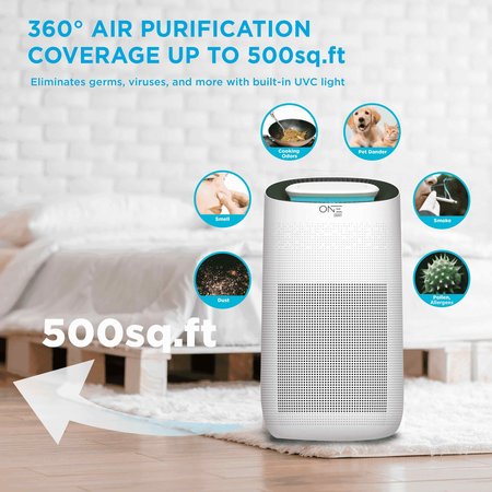 One Smart Ce NEO WiFi Smart Air Purifier, Works with Amazon Alexa and Google Home OSAP01